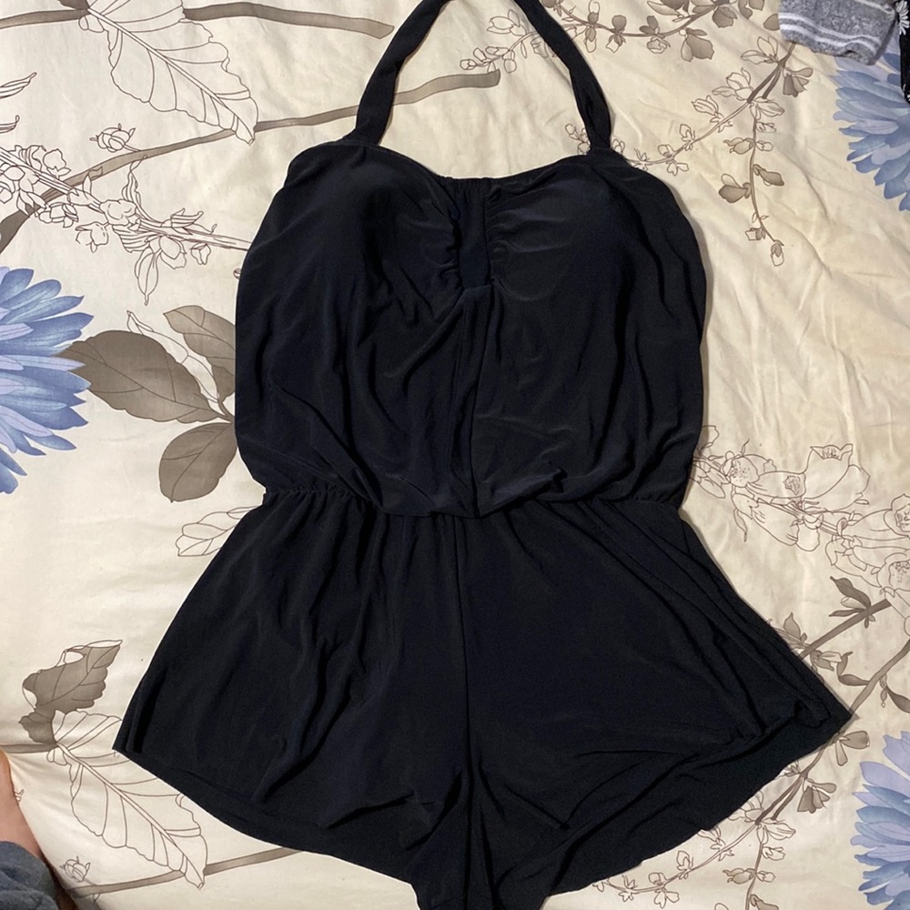 Swim suit romper